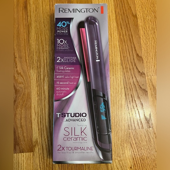 Remington T Studio Advanced 1” Silk Ceramic Iron - Picture 1 of 6
